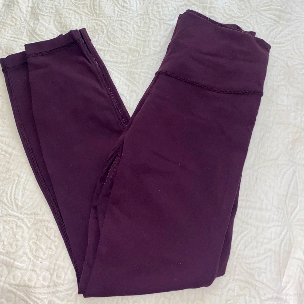 purple lululemon leggings